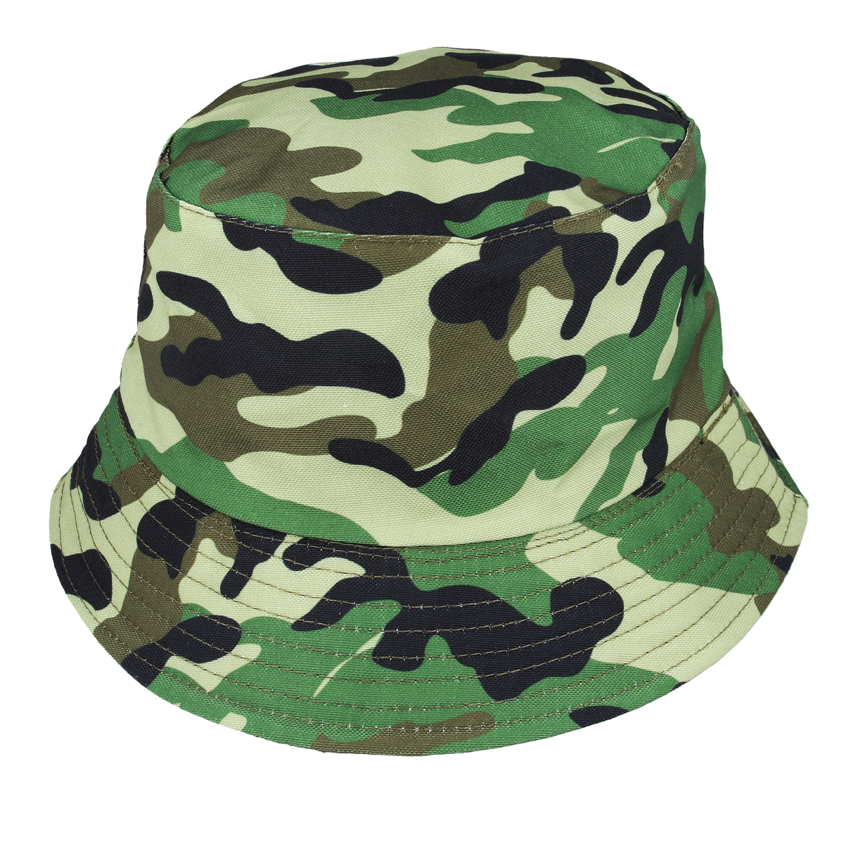 Camouflage Bucket Hat Sun Hat Summer Fisherman Cap
