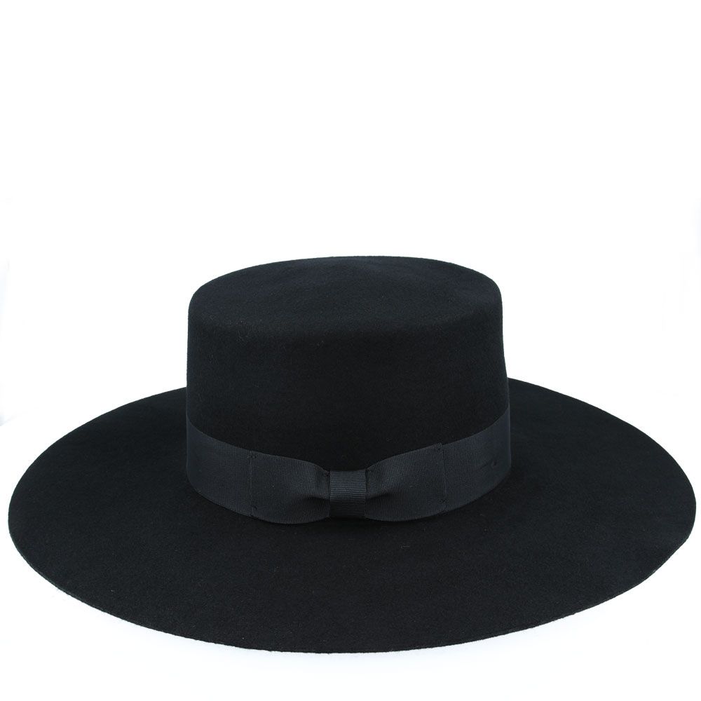 Jason Wide Stiff Brim Wool Pork Pie Hat - Online Style Hats Panama UK ...